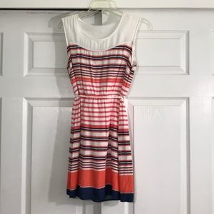 Charming Charlie Stripe Sleeveless Dress S